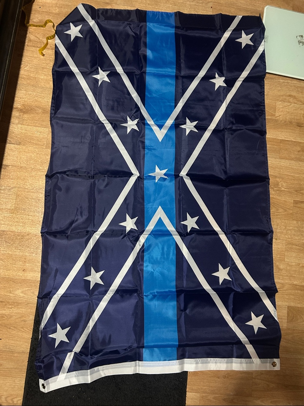 Blue line confederate flag New